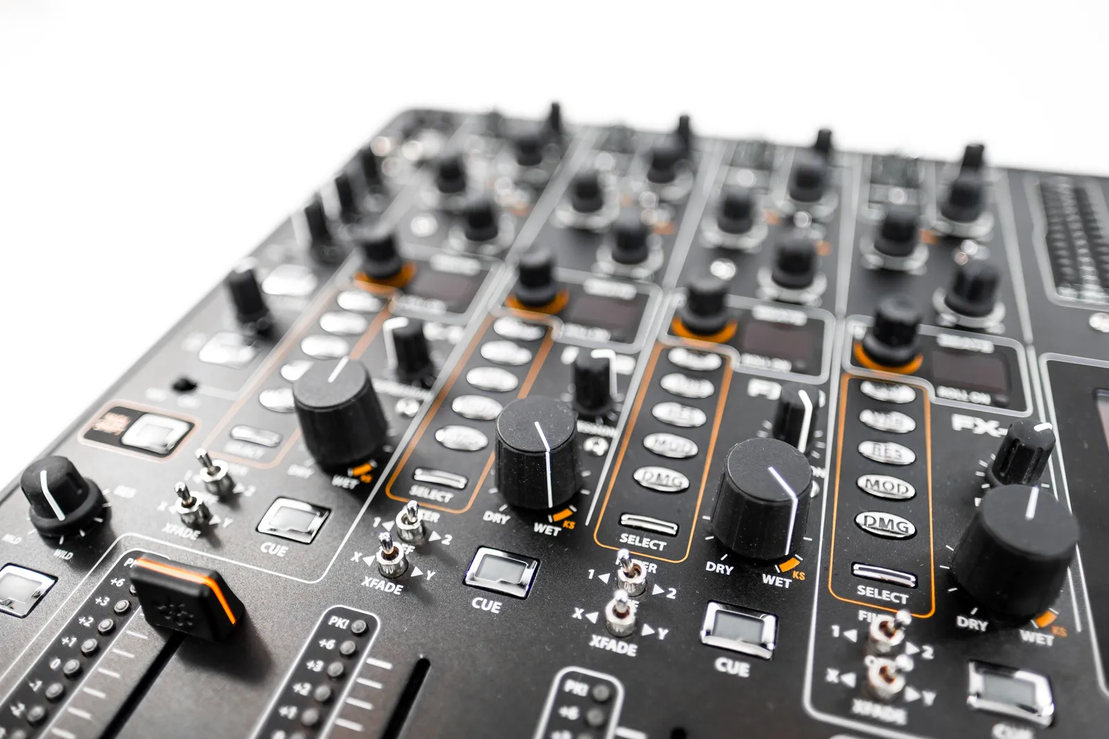 live sound digital mixing console — professional studio photograph