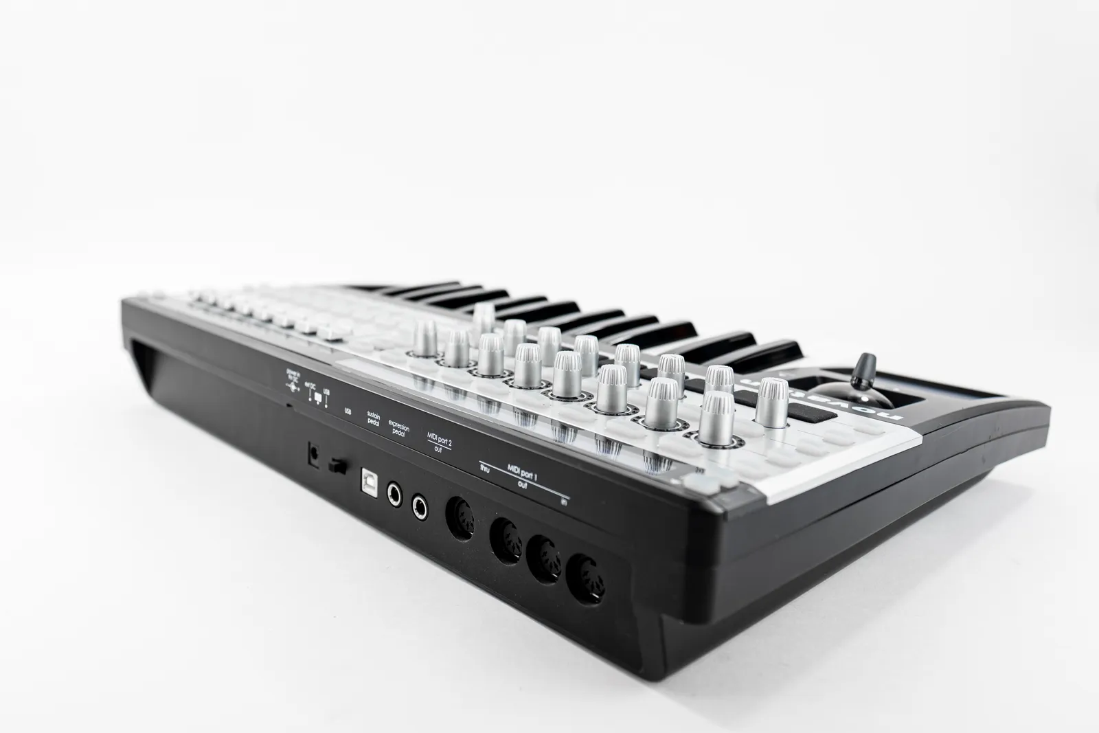 vintage analog mixing console — professional studio photograph